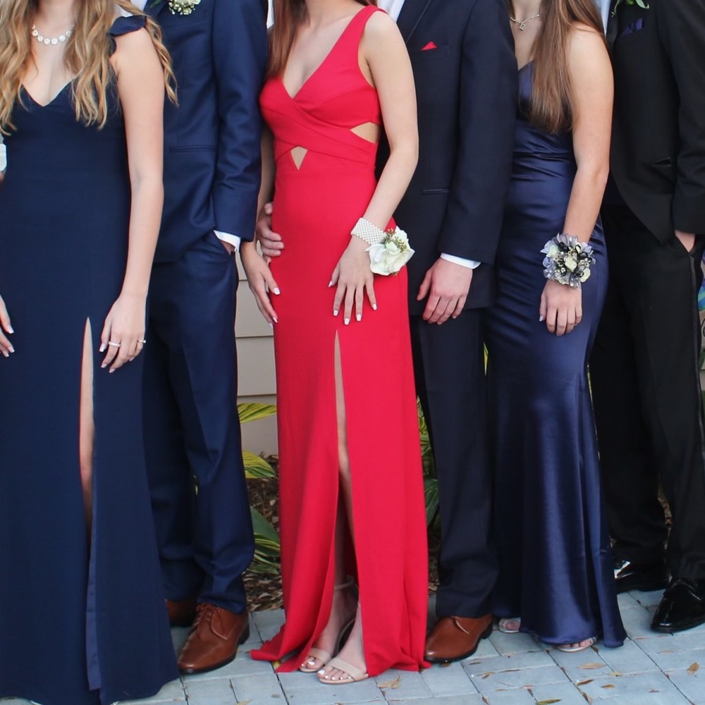 Speechless Sleeveless A-Line Dress Juniors